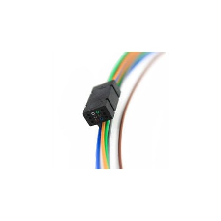 Cable Wholesale 6-Fiber Ribbon/Buffer Tube Fan-Out Kit, Color Coded 36 inch Tubing Length Accepts 250um 15F3-01206